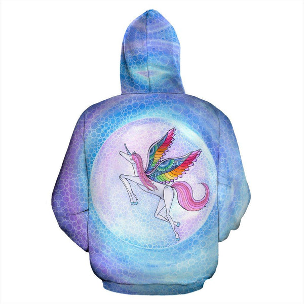 Rainbow Unicorn Hoodie - Your Amazing Design