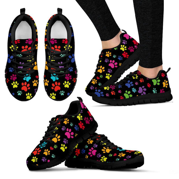Colorful paws | Colorful women's shoes - Your Amazing Design