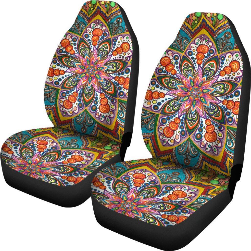 Star Mandala Car Seat Covers - Your Amazing Design