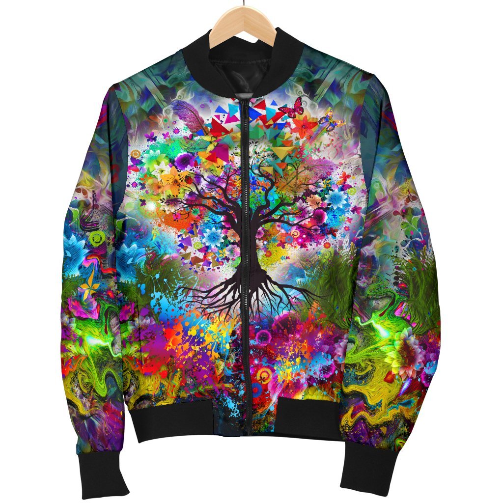 Tree Of Life Bomber Jacket - Your Amazing Design