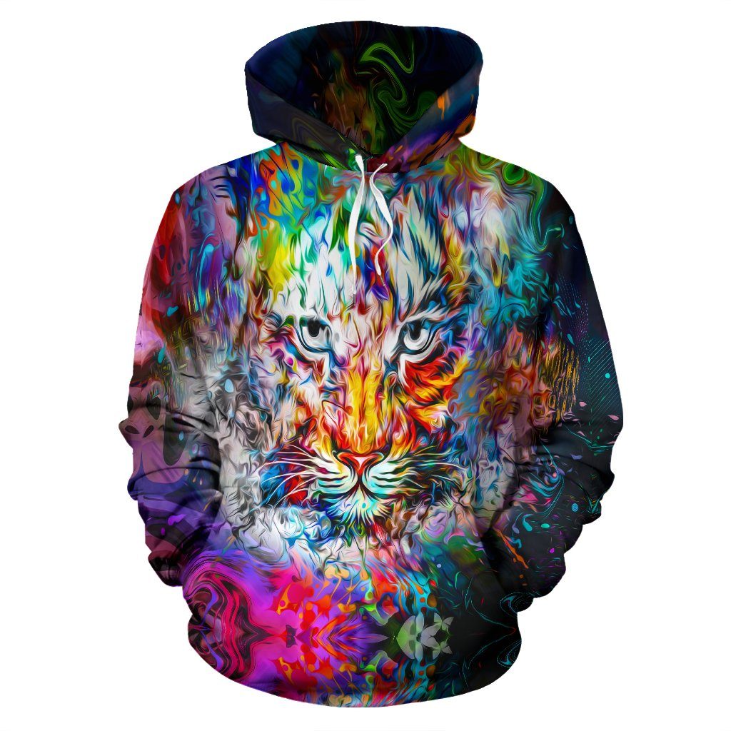 Wild Tiger Hoodie - Your Amazing Design