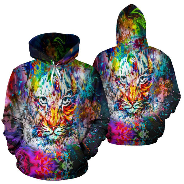 Wild Tiger Hoodie - Your Amazing Design