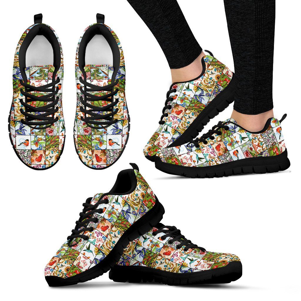 Windows to nature | Colorful women's sneakers - Your Amazing Design