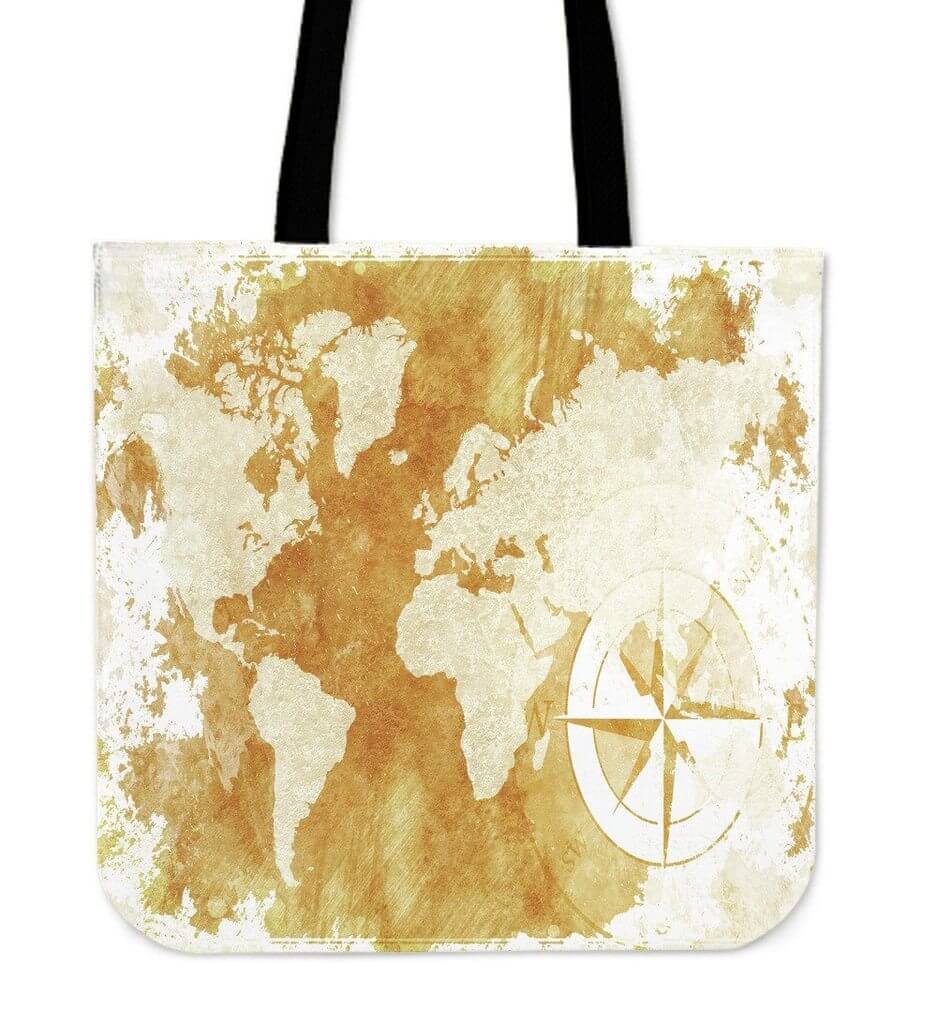 World Map Tote Bag - Your Amazing Design