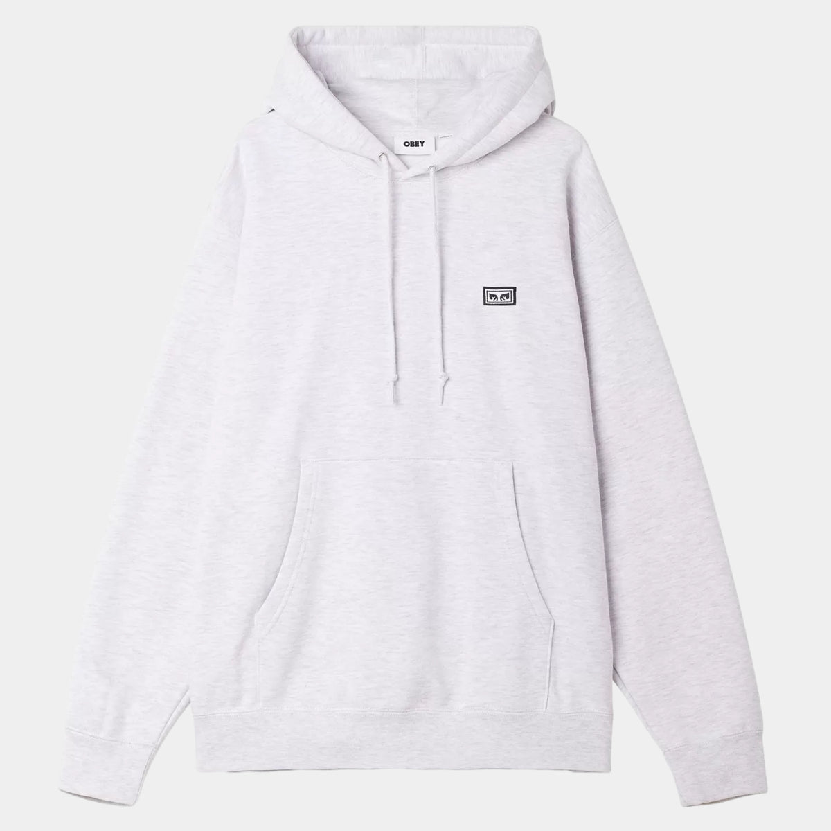 Obey Established Work Eyes Hoodie - Ash Grey