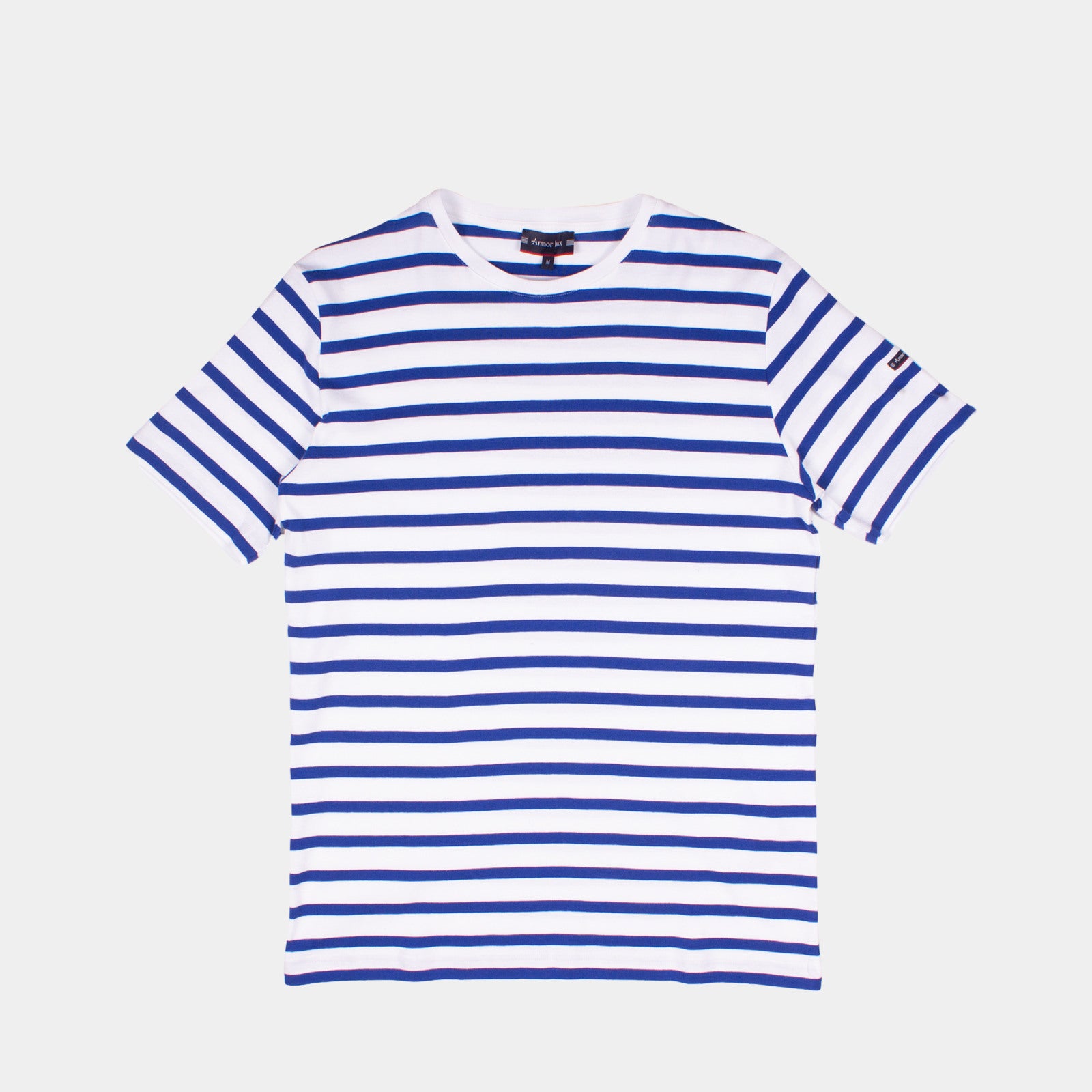 Armor-Lux T-Shirt - White/Etoile Royal Blue