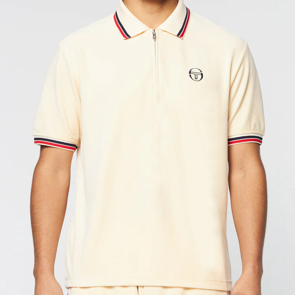 Sergio Tacchini Primo Polo-Shirt  - Pearled Ivory