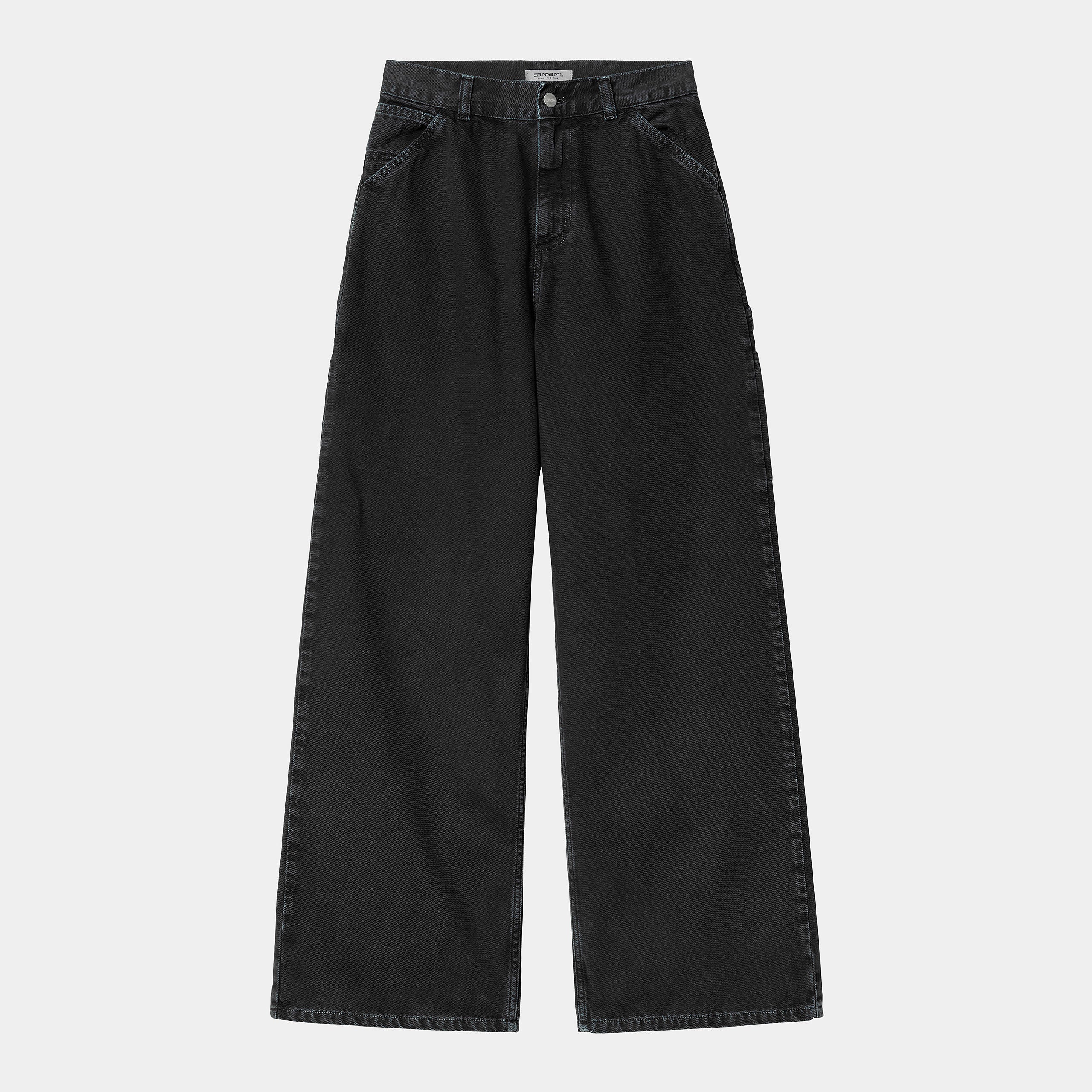 Carhartt WIP Women Jens Pant - Black Stone Dyed