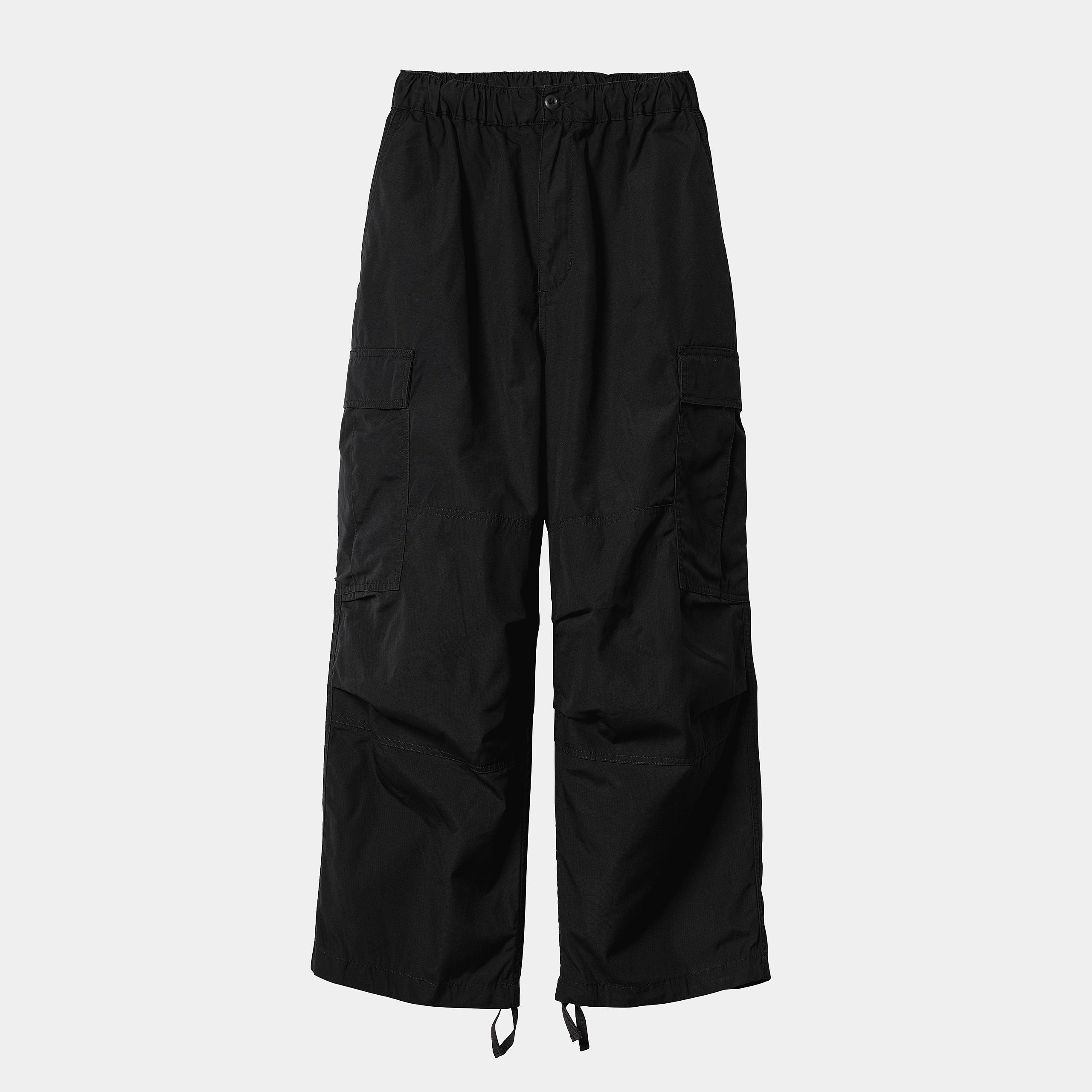 Carhartt WIP Women Jet Cargo Pant - Black Rinsed