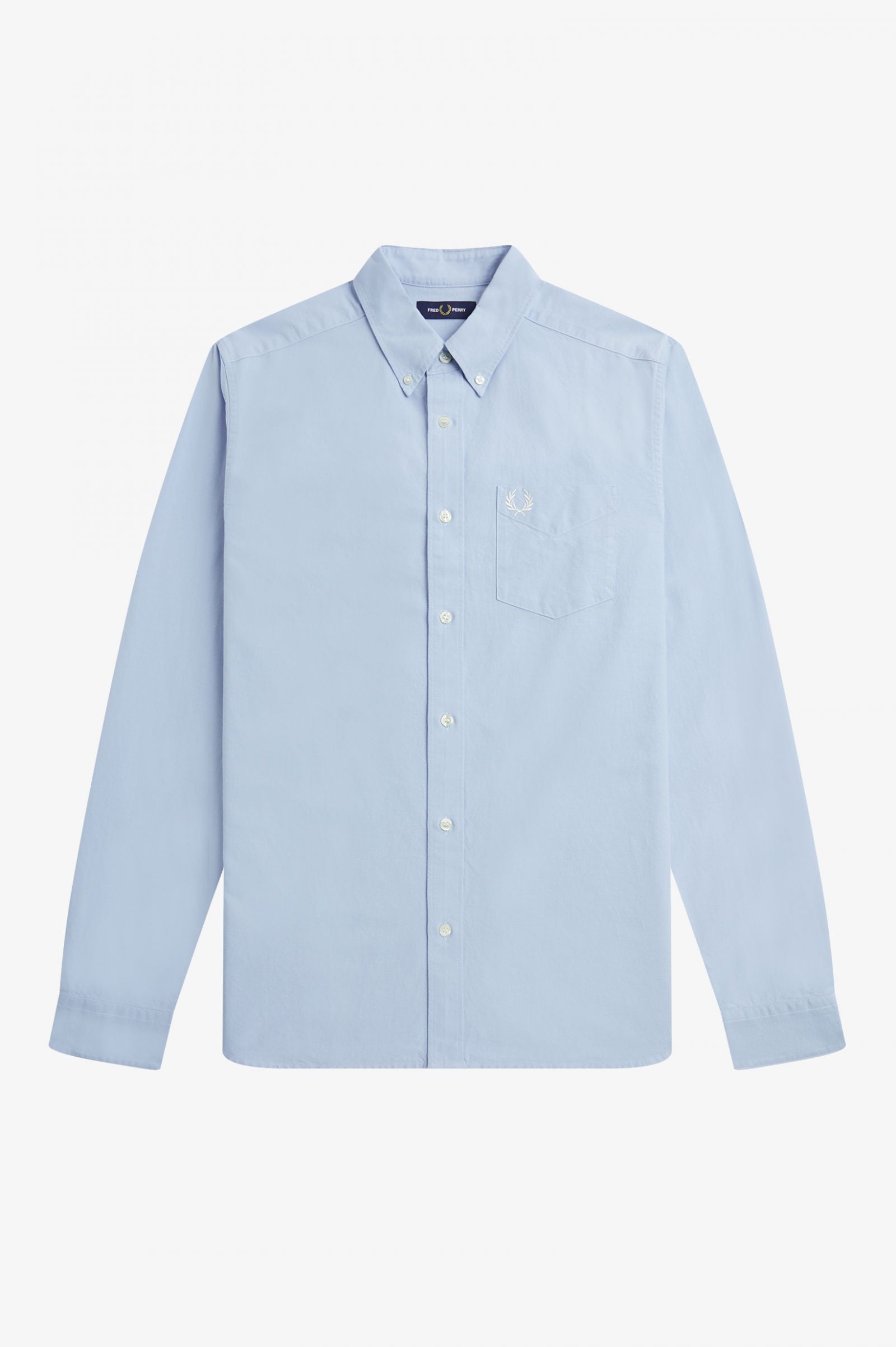 Fred Perry Oxford Shirt - Light Smoke