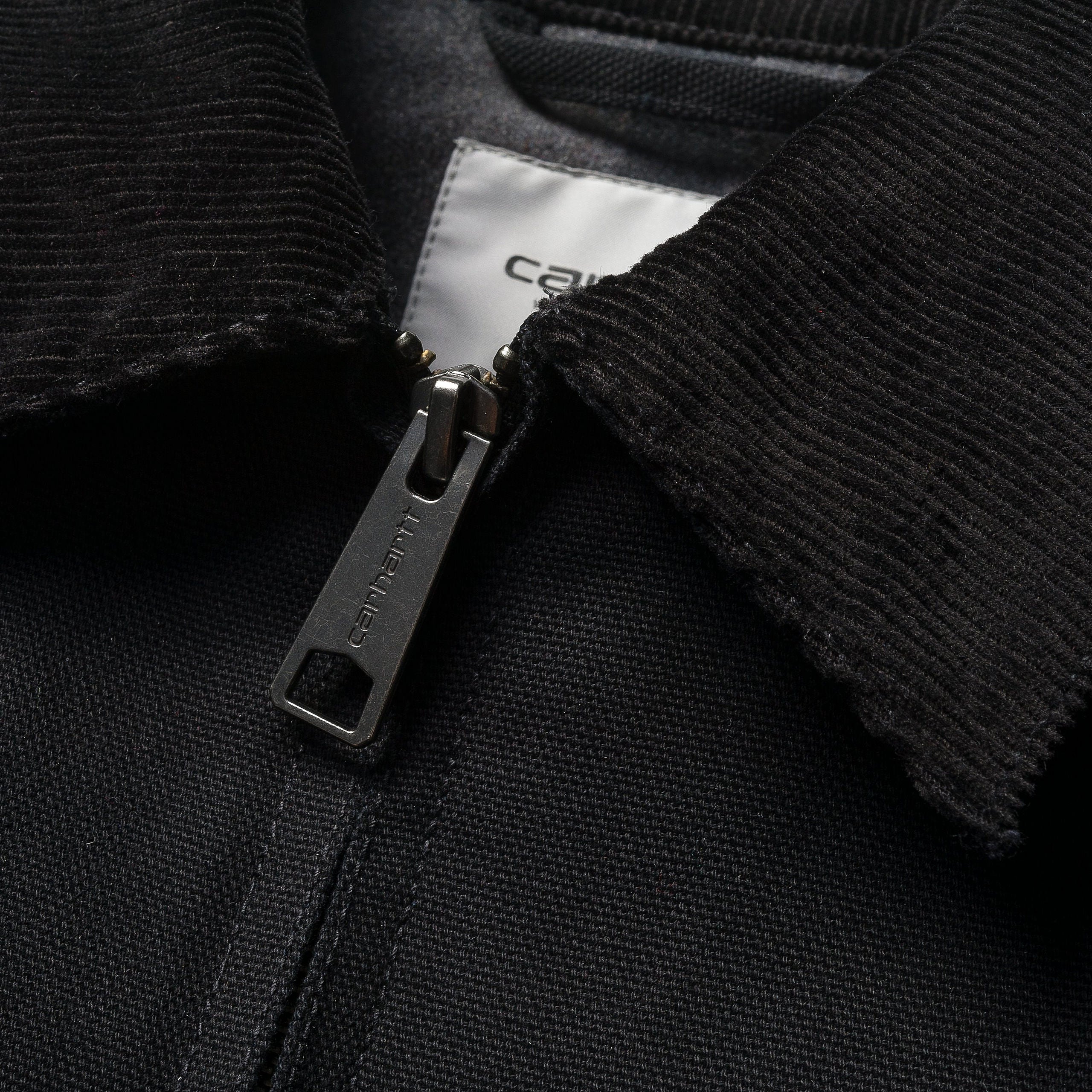 Carhartt WIP Detroit Jacket - Black/Black rigid