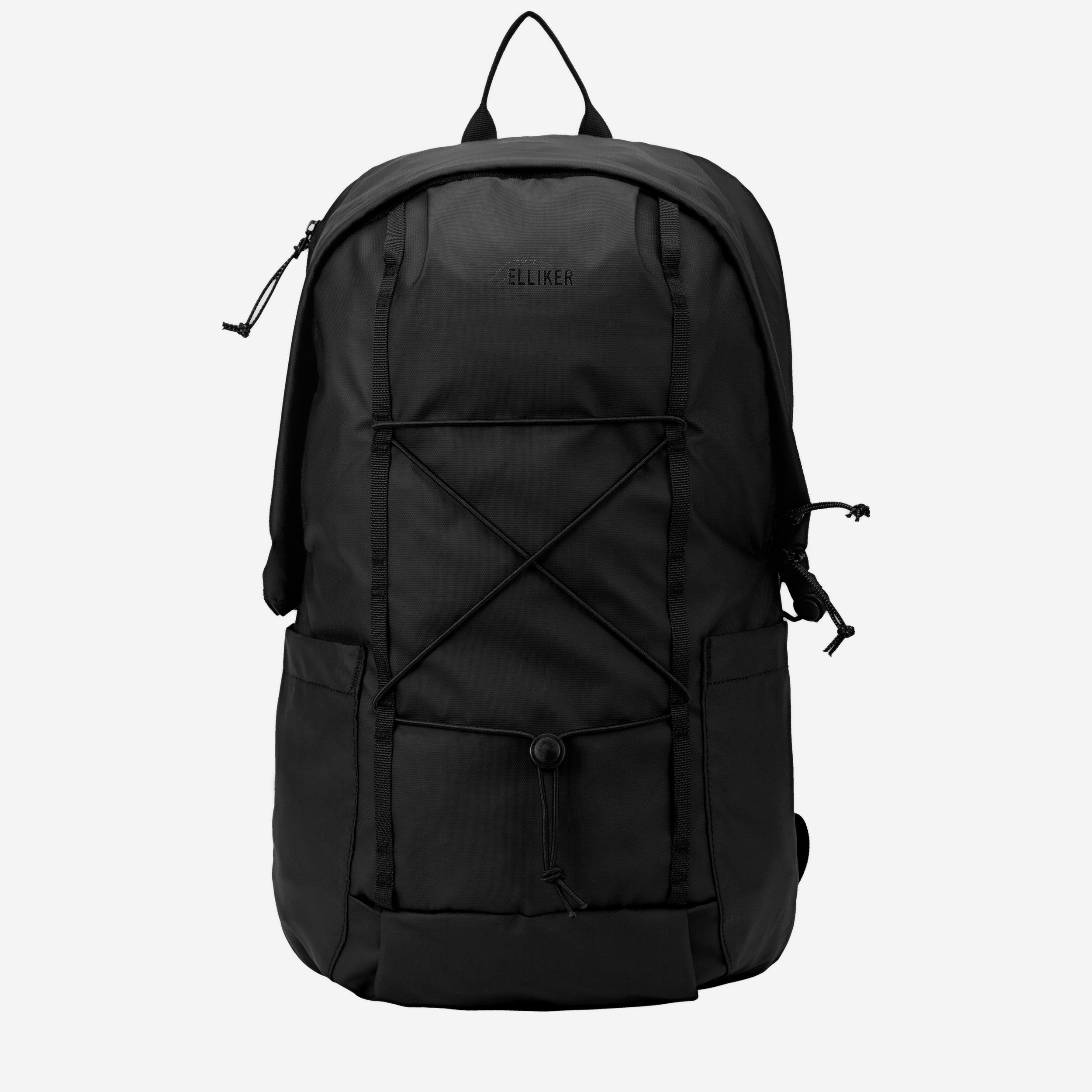 Elliker Kiln Hooded Zip Top Backpack - Black