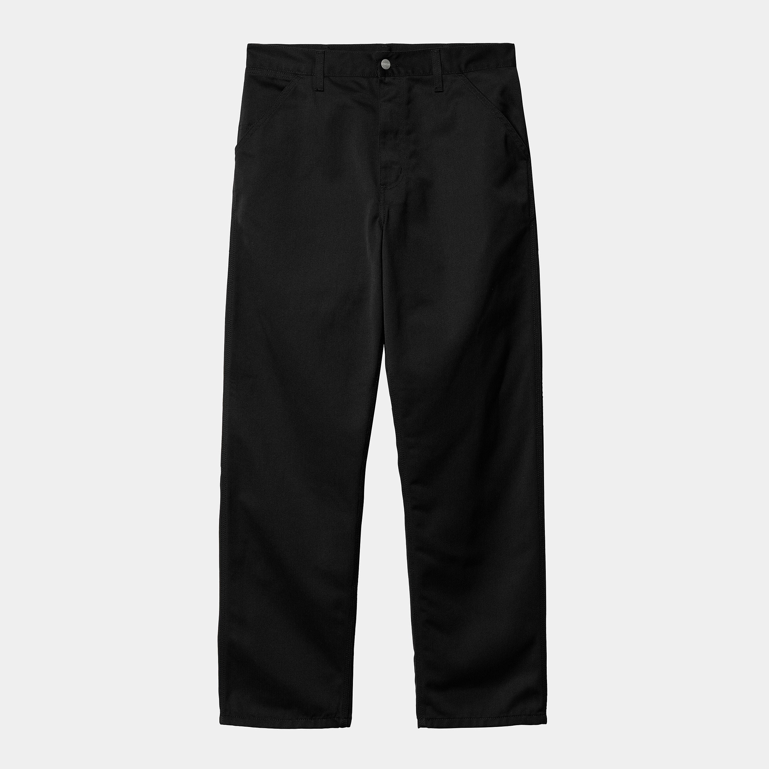 Carhartt WIP Simple Pant - Black Rinsed