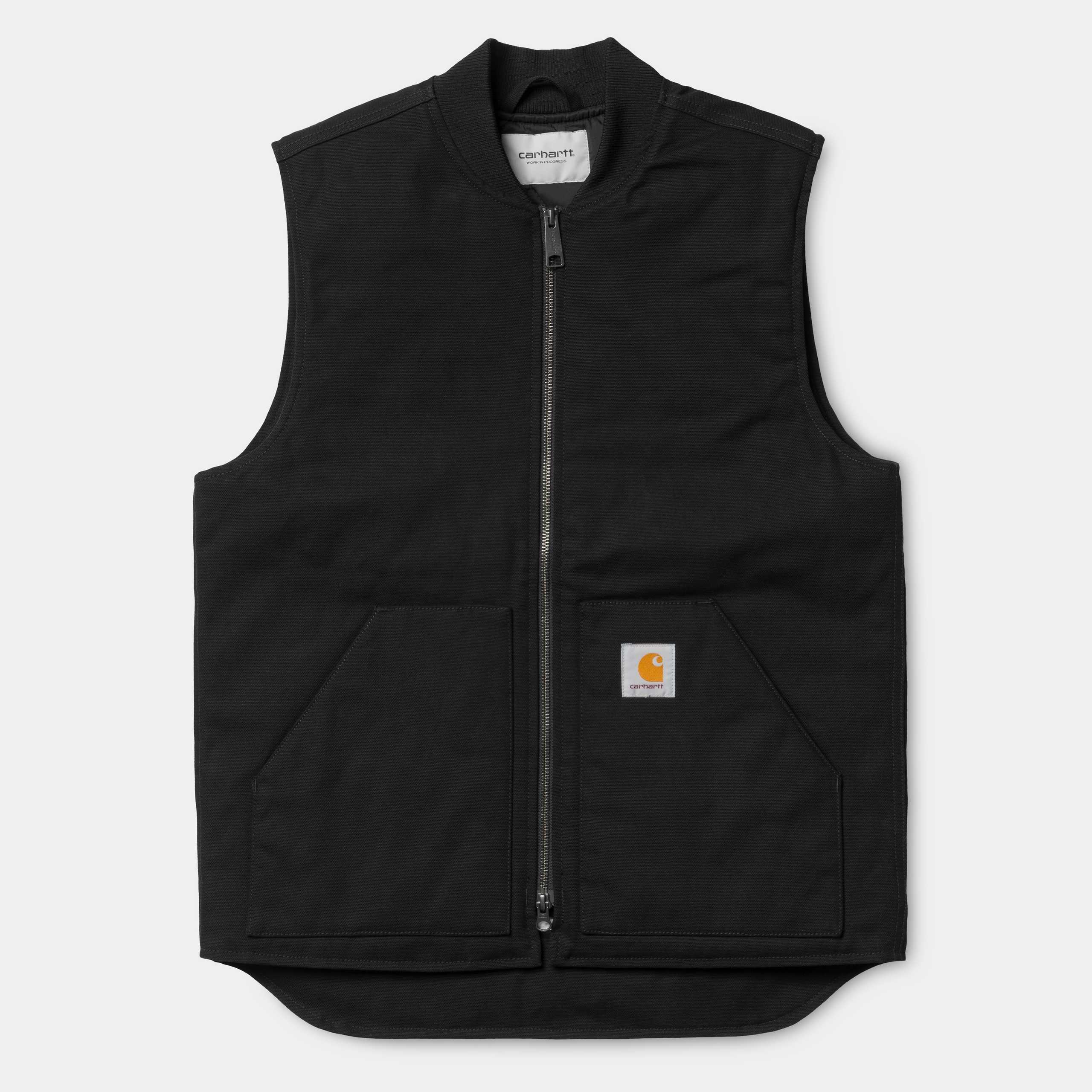 Carhartt WIP Vest - Black Rigid Organic Cotton