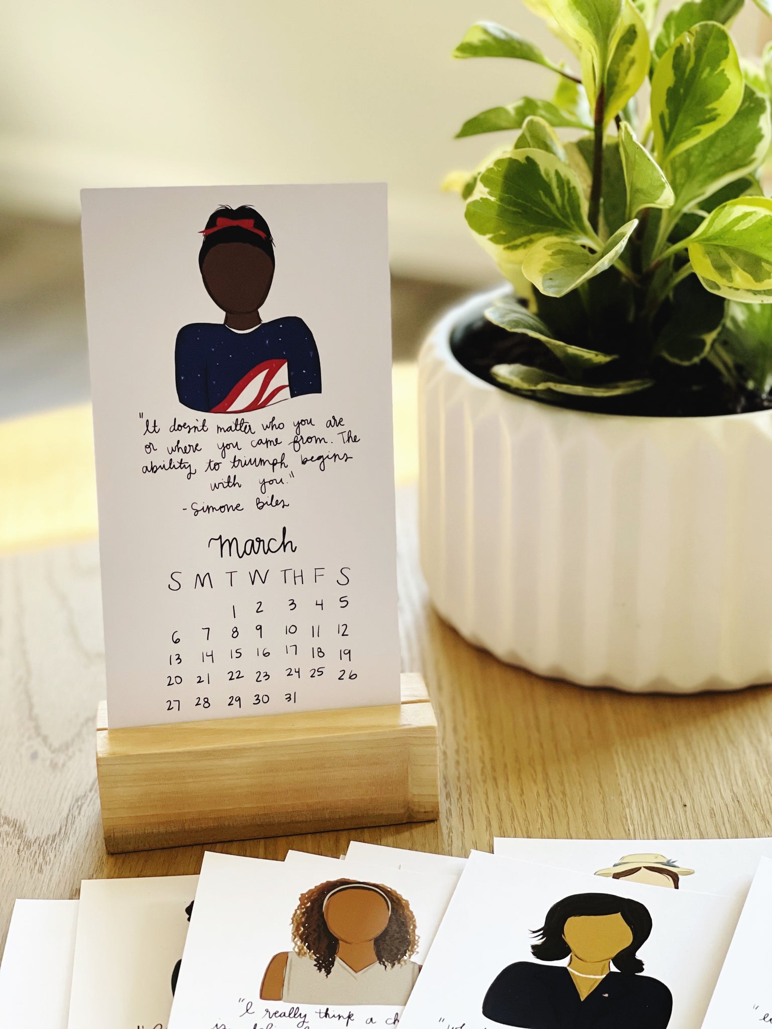 Inspirational Women 2022 Desk Calendar – The Papered Goose