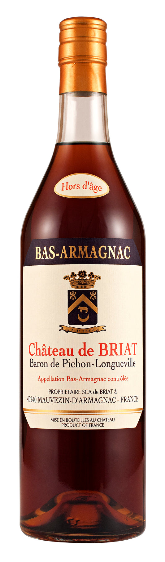 Chateau De Pellehaut, Armagnac 'Selection' 5 Year Old, France