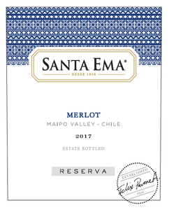 Santa Ema Maipo Valley Reserve Merlot 2018