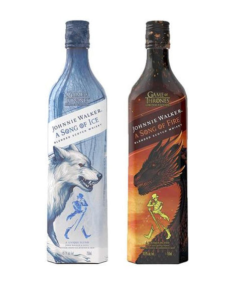 Johnnie Walker A Song Of Ice A Song Of Fire Set Of Four Two Of