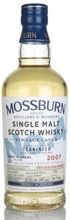 Teaninich Scotch Single Malt 10 Year By Mossburn