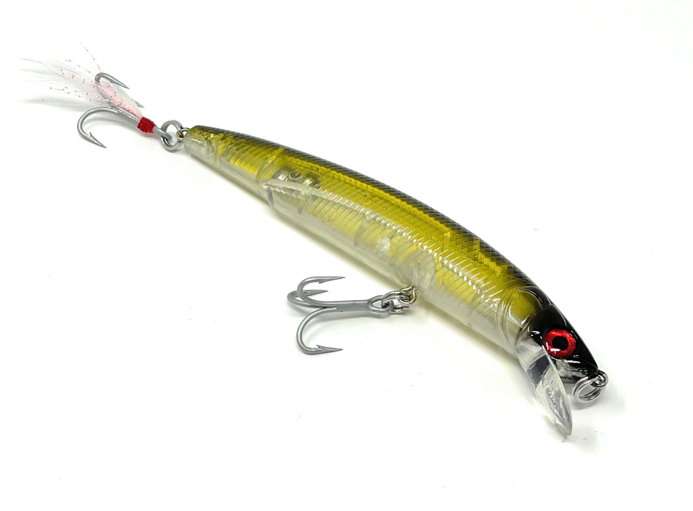 Vense Big Bang Minnow Lure. For SaltWater & Freshwater. VMC 3X Hook.