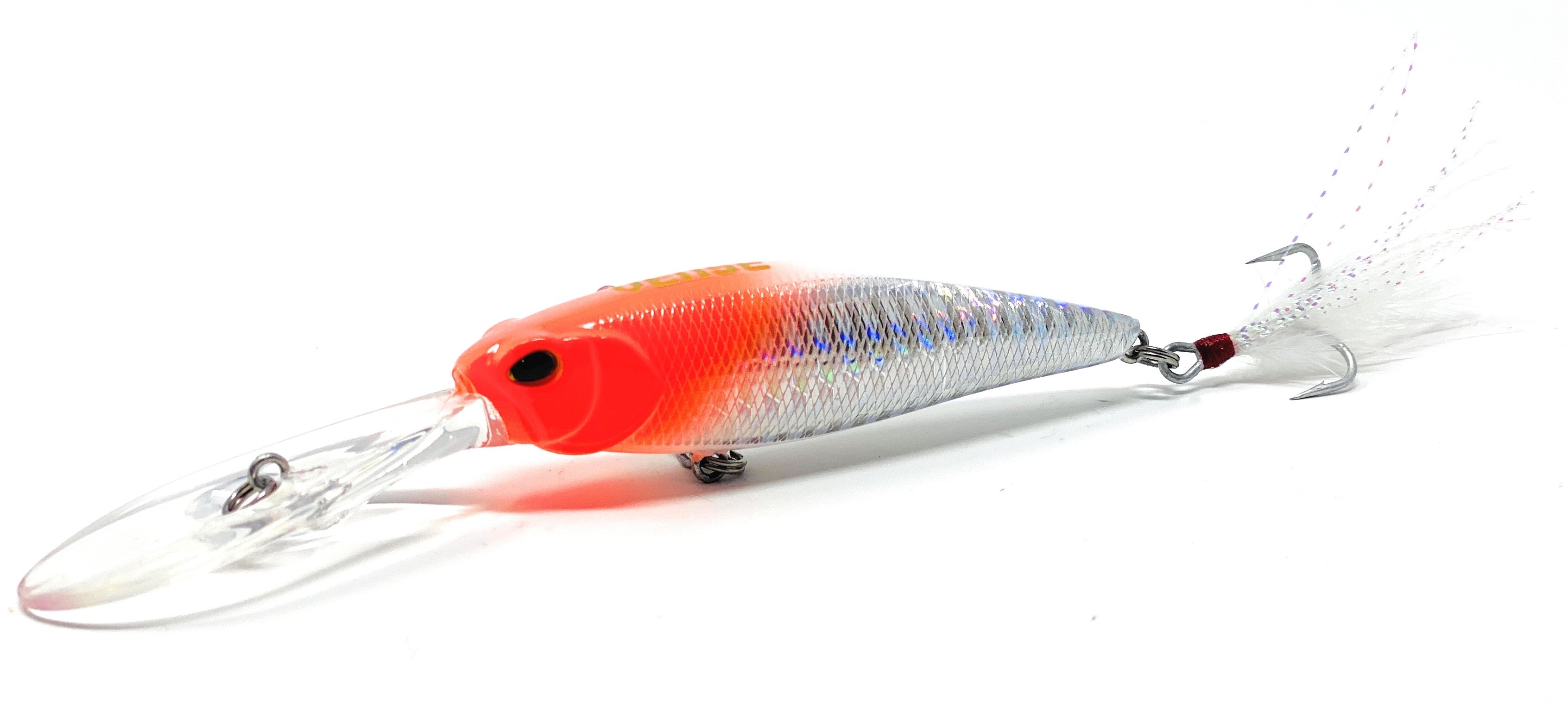 Vense Percha Pro Diver 100 Fishing Lure Minnow Crankbait for Salt &  Freshwater