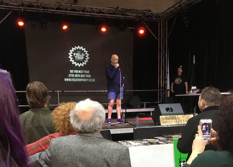 Michael Eavis on stage at Music Expo 2018