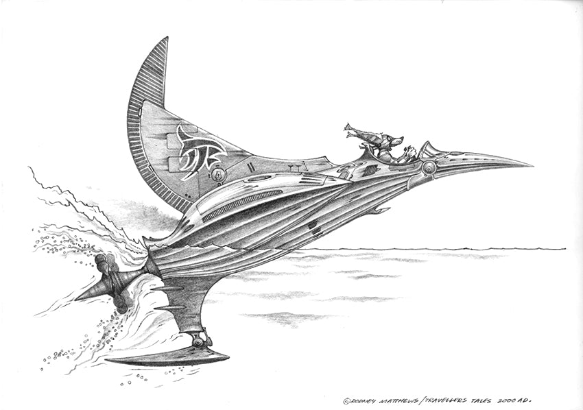 TT Haven Speedboat © Rodney Matthews