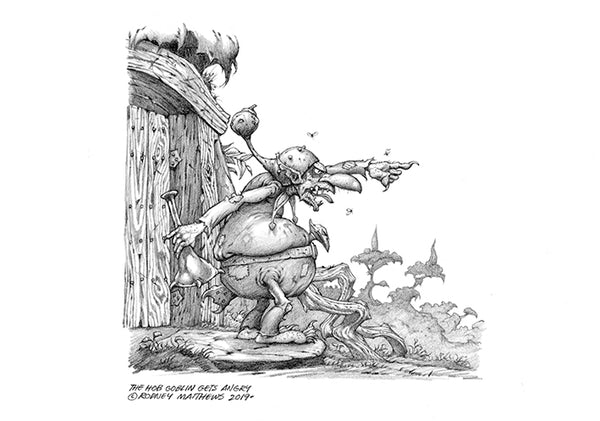  The Hob-goblin Gets Angry © Rodney Matthews Studios