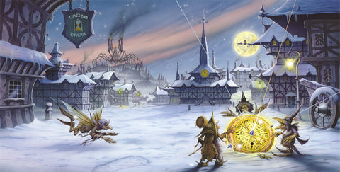 The Timepiece by Rodney Matthews for Avantasia's The Mystery of Time