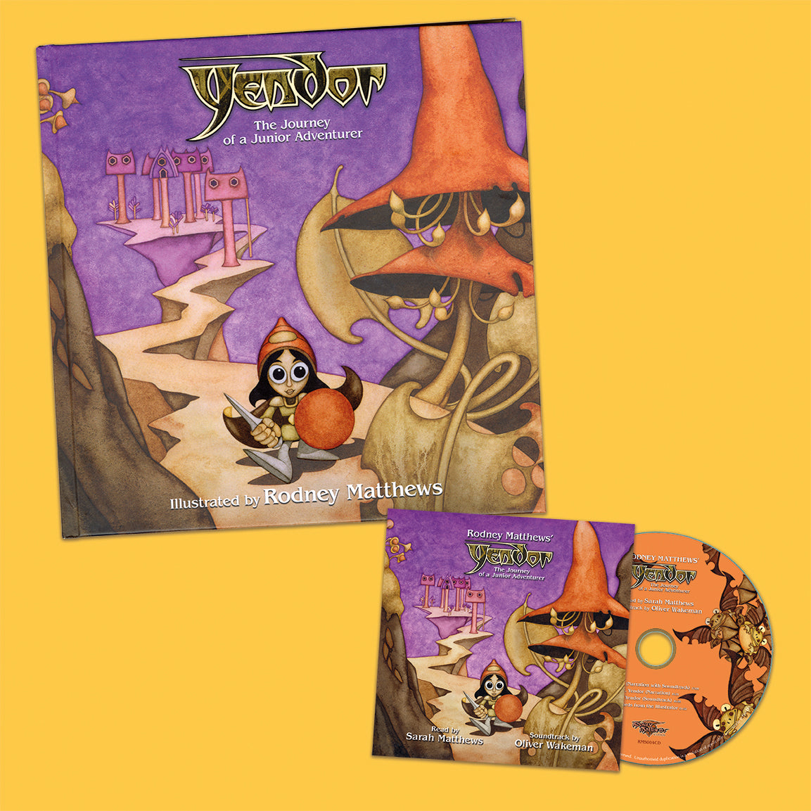 Yendor Hardback Book and Audiobook on CD