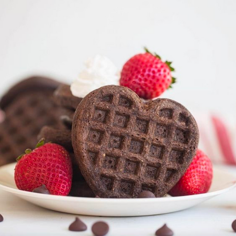 waffles de chocolate negro con colágeno – Bio Essens