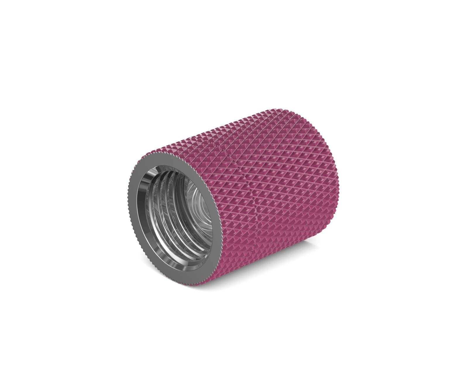 PrimoChill Dual Female G1/4 SX Rotary Extension Coupler - Magenta