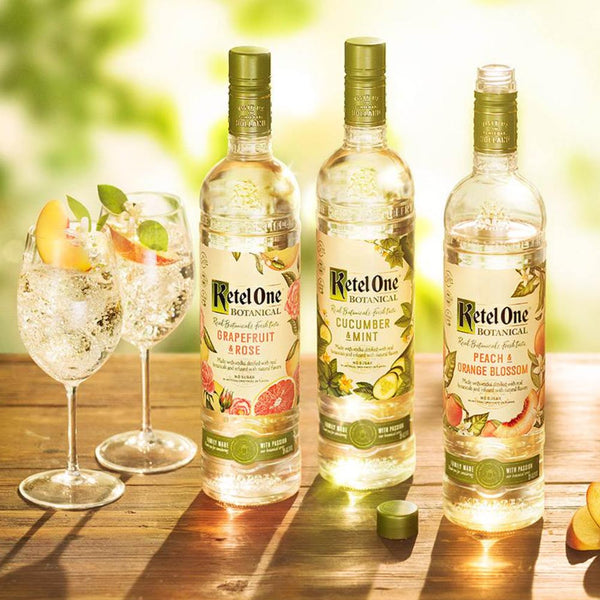 Ketel One Peach & Orange Blossom Botanical Vodka 750mL ...