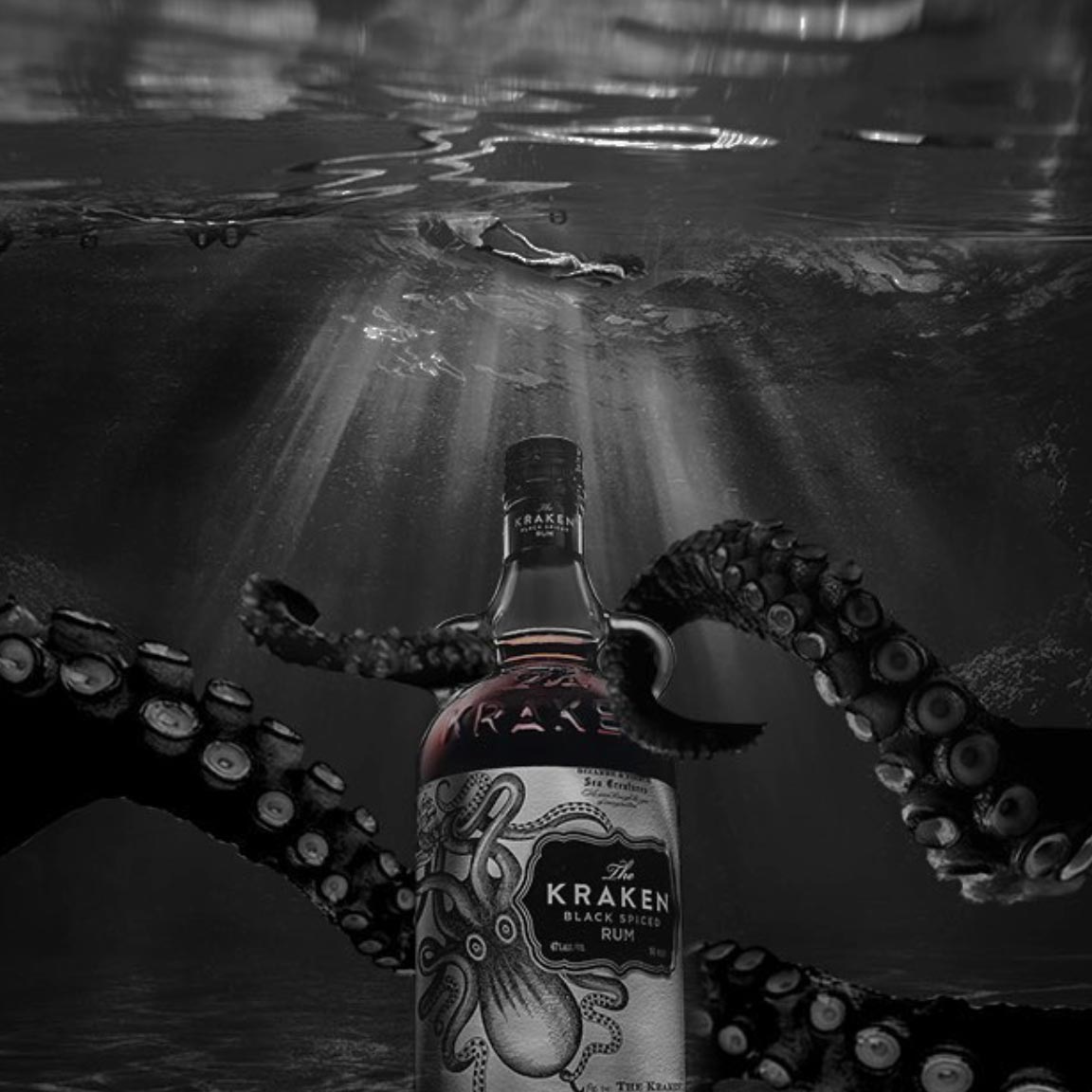 Kraken Dark Spiced Rum 1.75L - Habersham Beverage