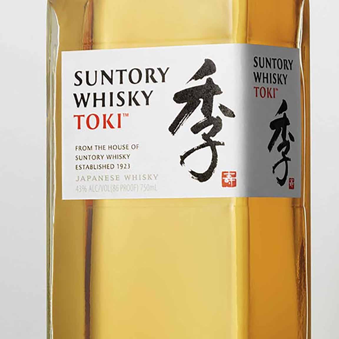 suntory whiskey toki food pairing