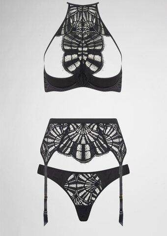 Coco De Mer Fuji open bra set
