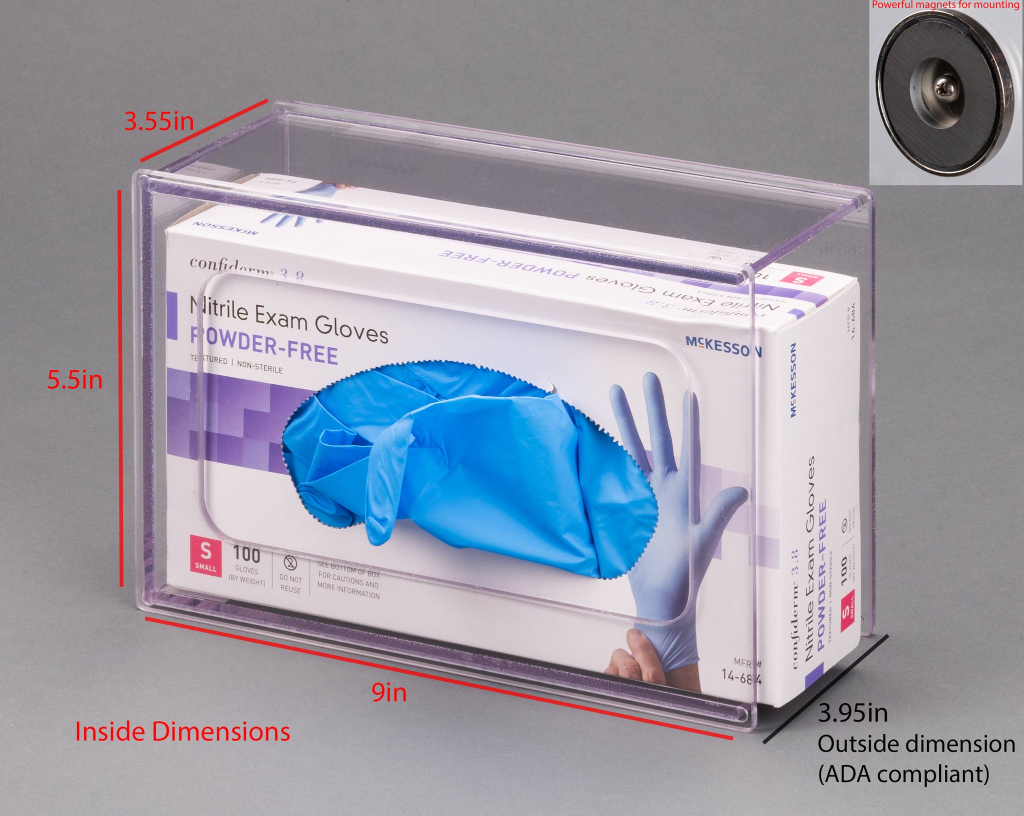 medical glove holder