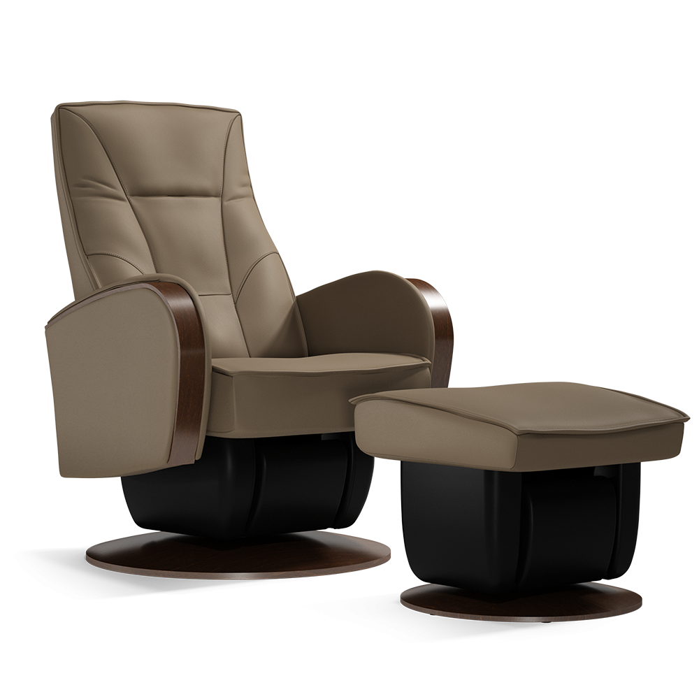 dutailier leather glider