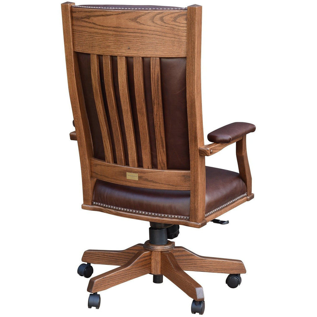 mission desk chair