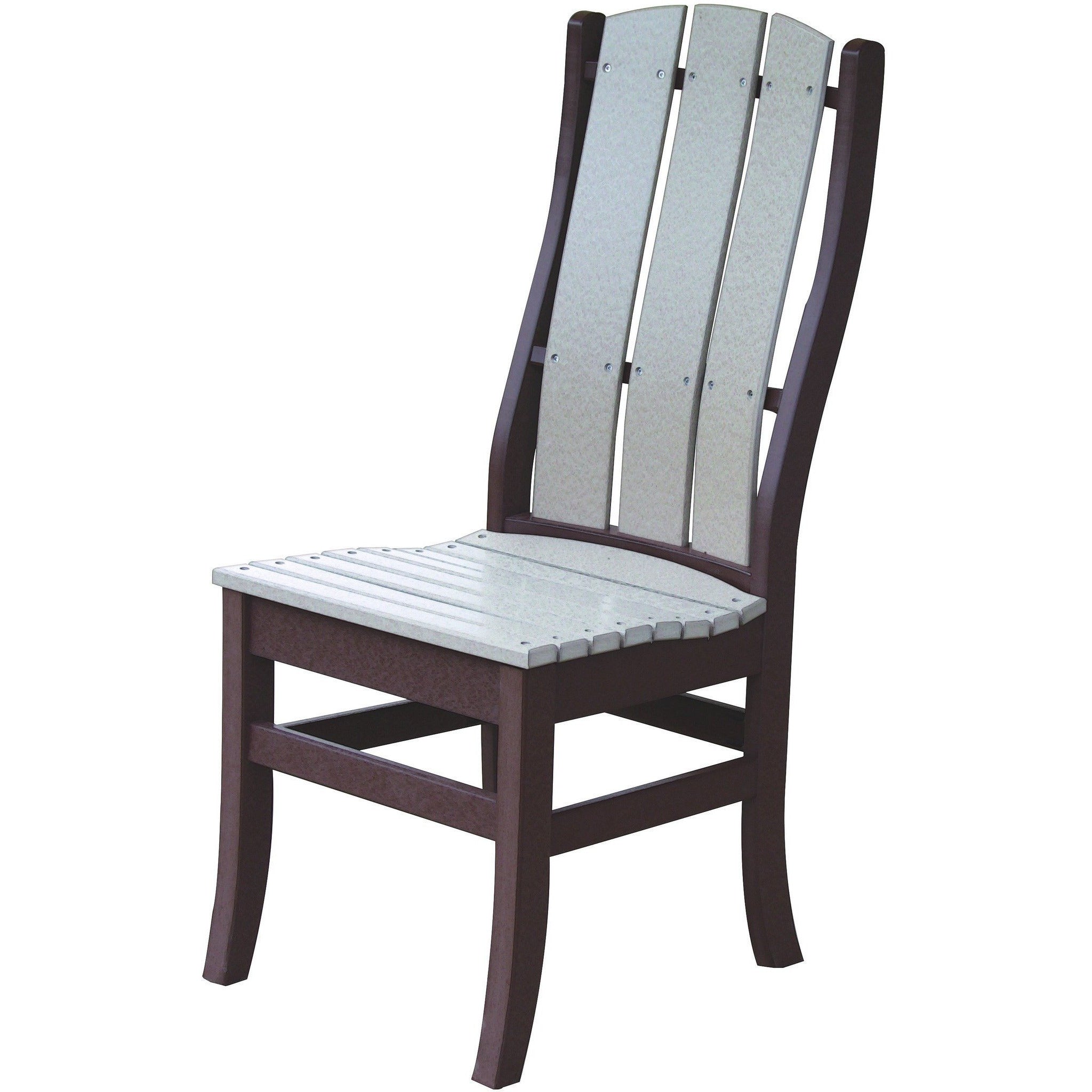 Qw Amish Paradise Dining Side Chair Quality Woods Furniture