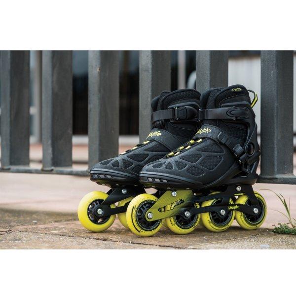 PlayLife Black 84 Lancer Inline Skates - ON SALE