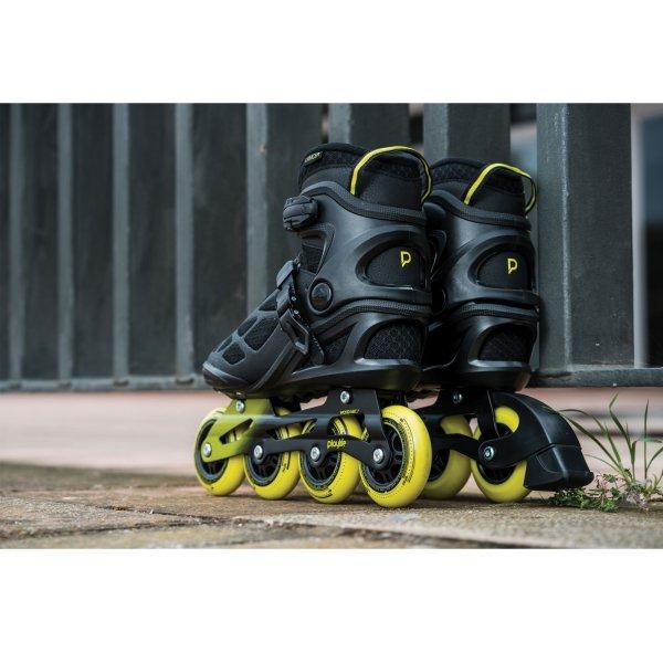 PlayLife Black 84 Lancer Inline Skates - ON SALE