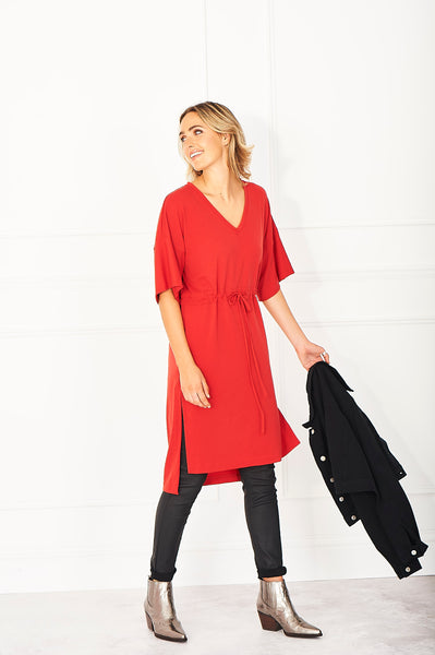 cashmere dress with jeans