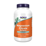 NOW Foods Magnesiumcitraat 400 mg (180 softgels)