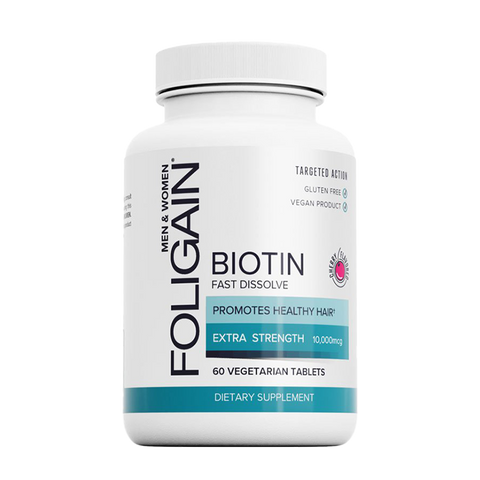 FOLIGAIN Biotine Supplement 10.000 mcg (60 tabletten)