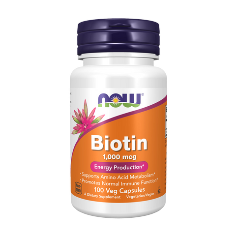NOW Foods Biotine 1000 mcg (100 capsules)