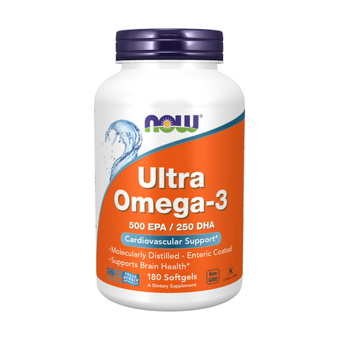 NOW Foods Ultra Omega 3 (180 softgels)