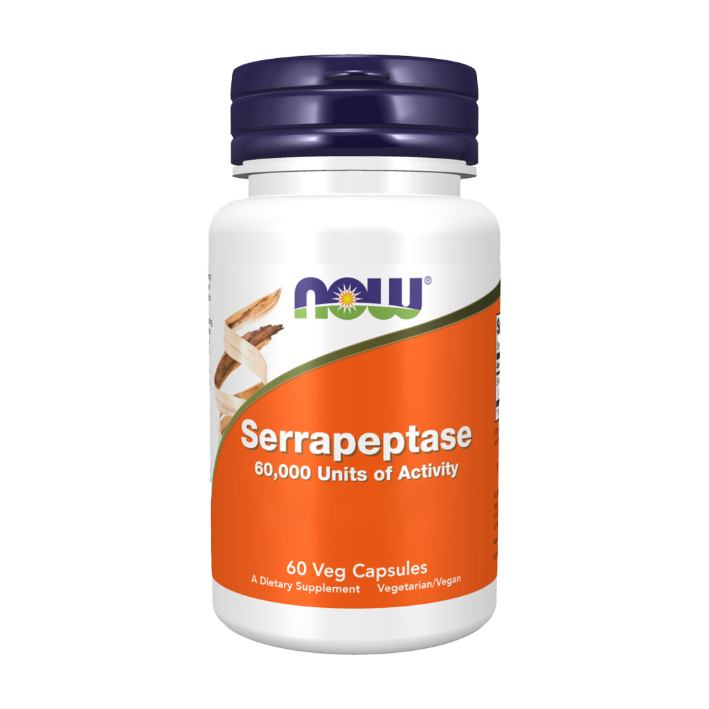 now foods serrapeptase 60 capsules 1