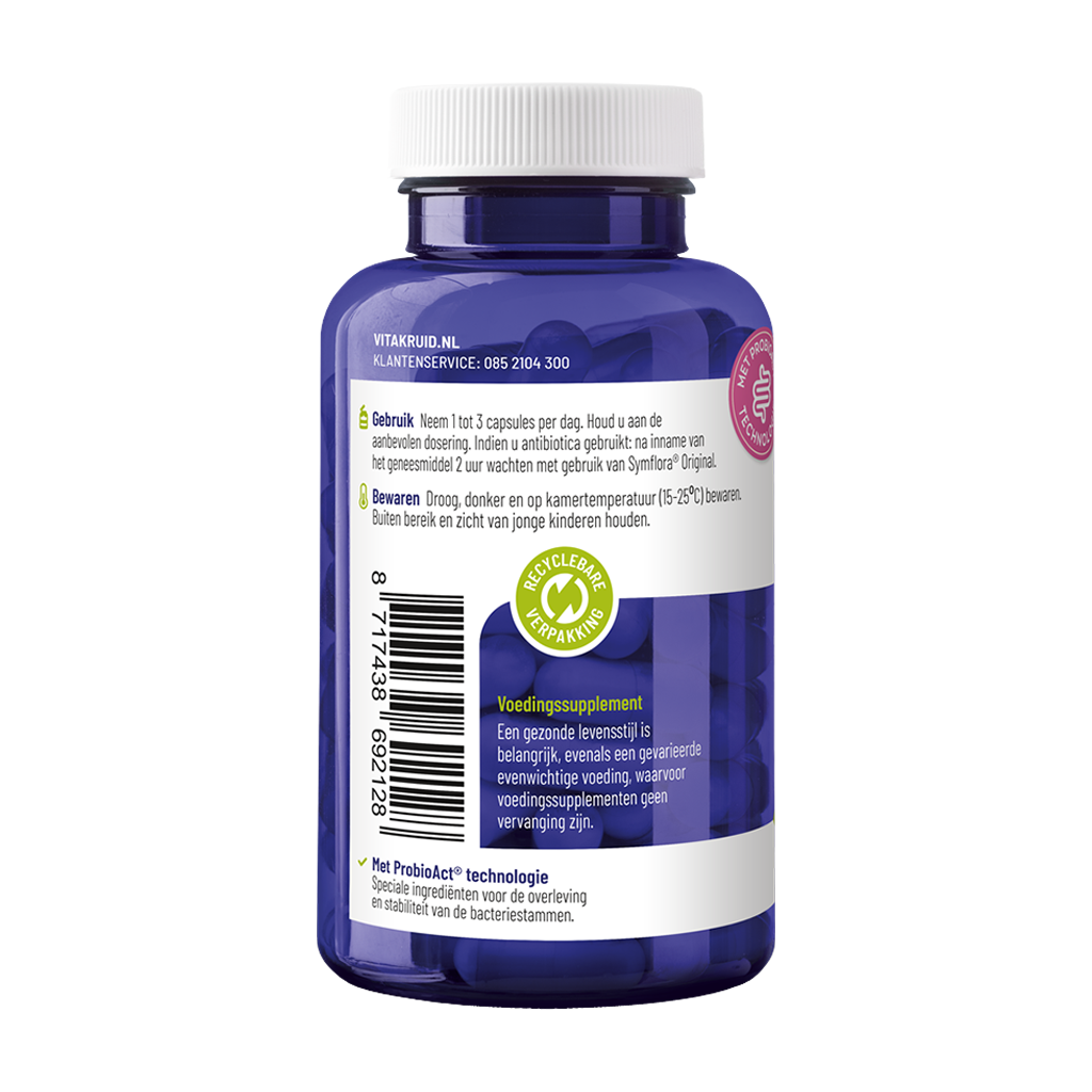 vitakruid symflora orignal 90 capsules 2