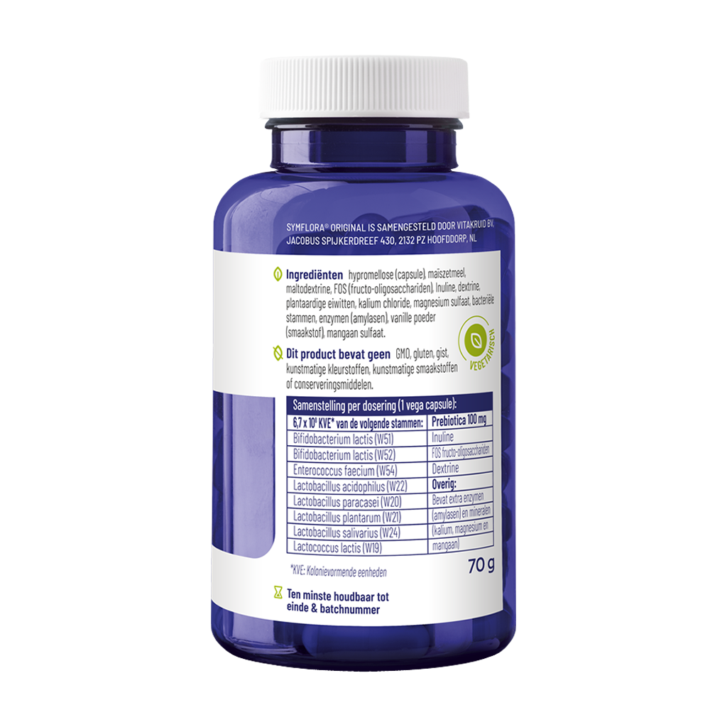 vitakruid symflora orignal 90 capsules 3